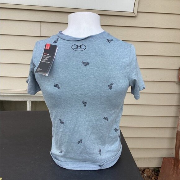 Tomato girl Under Armour boys Sc30 Threezy Does It Short-sleeve Shirt large - Picture 2 of 4